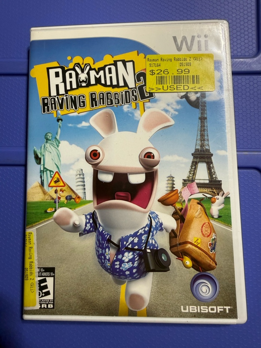 Rayman Raving Rabbids 2 Nintendo Wii Video Game